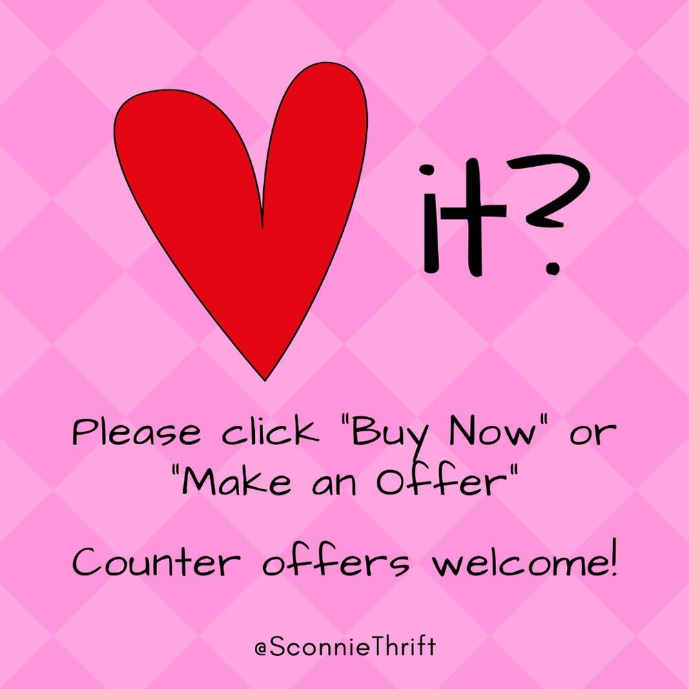 Offers welcome! See "item description"